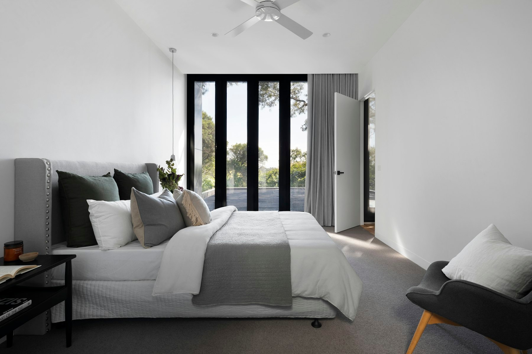 Primary Suite — Silence, softly lit.
